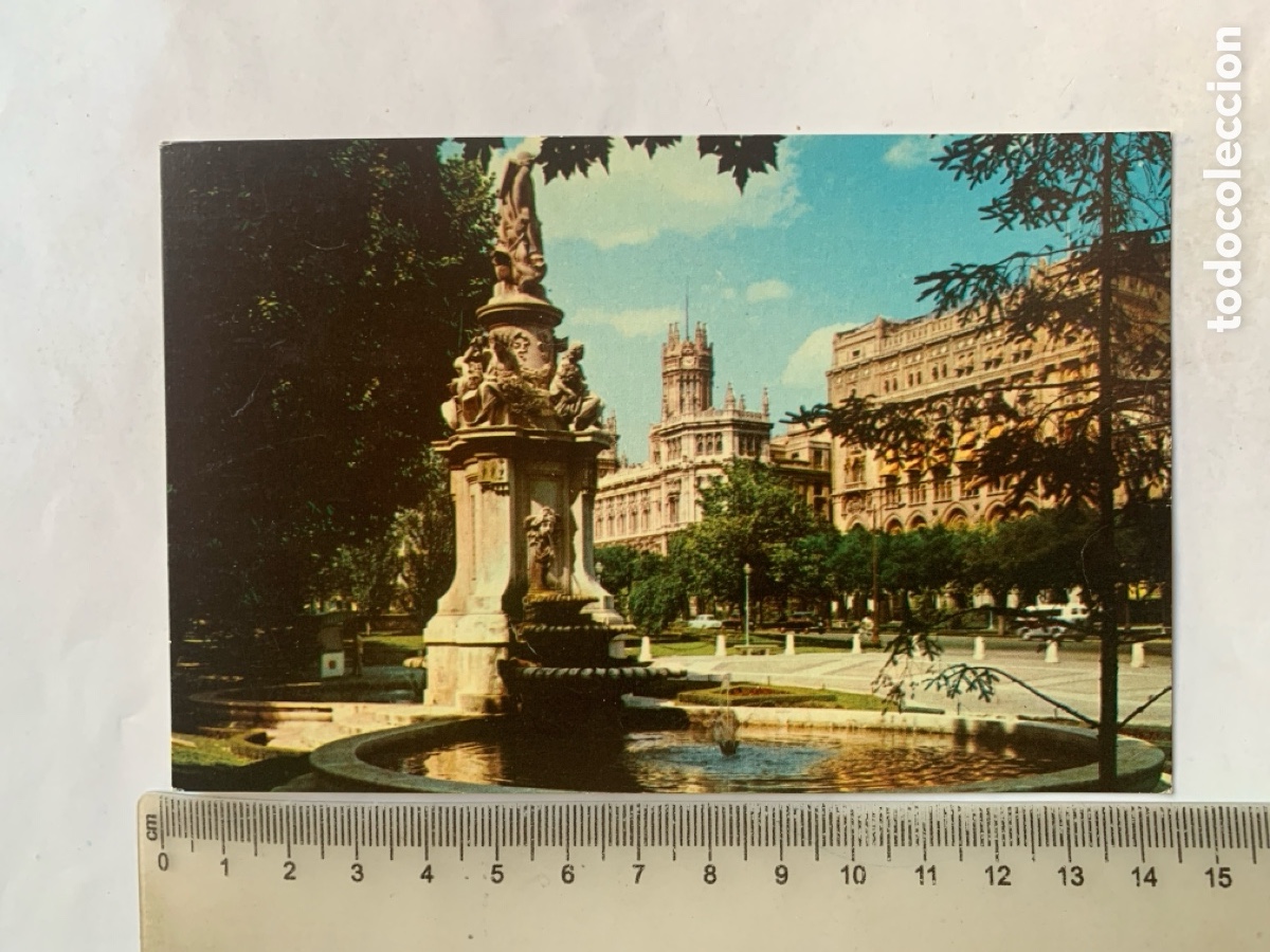 Postales: POSTAL. MADRID. PASEO DEL PRADO. H. A. E. - Foto 1
