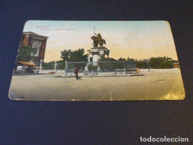 Postales: MADRID MONUMENTO A ISABEL LA CATOLICA - Foto 1