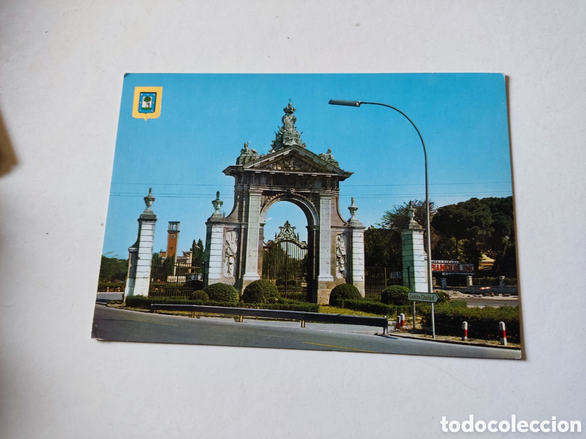 Postales: Postal Madrid puerta de hierro - Foto 1