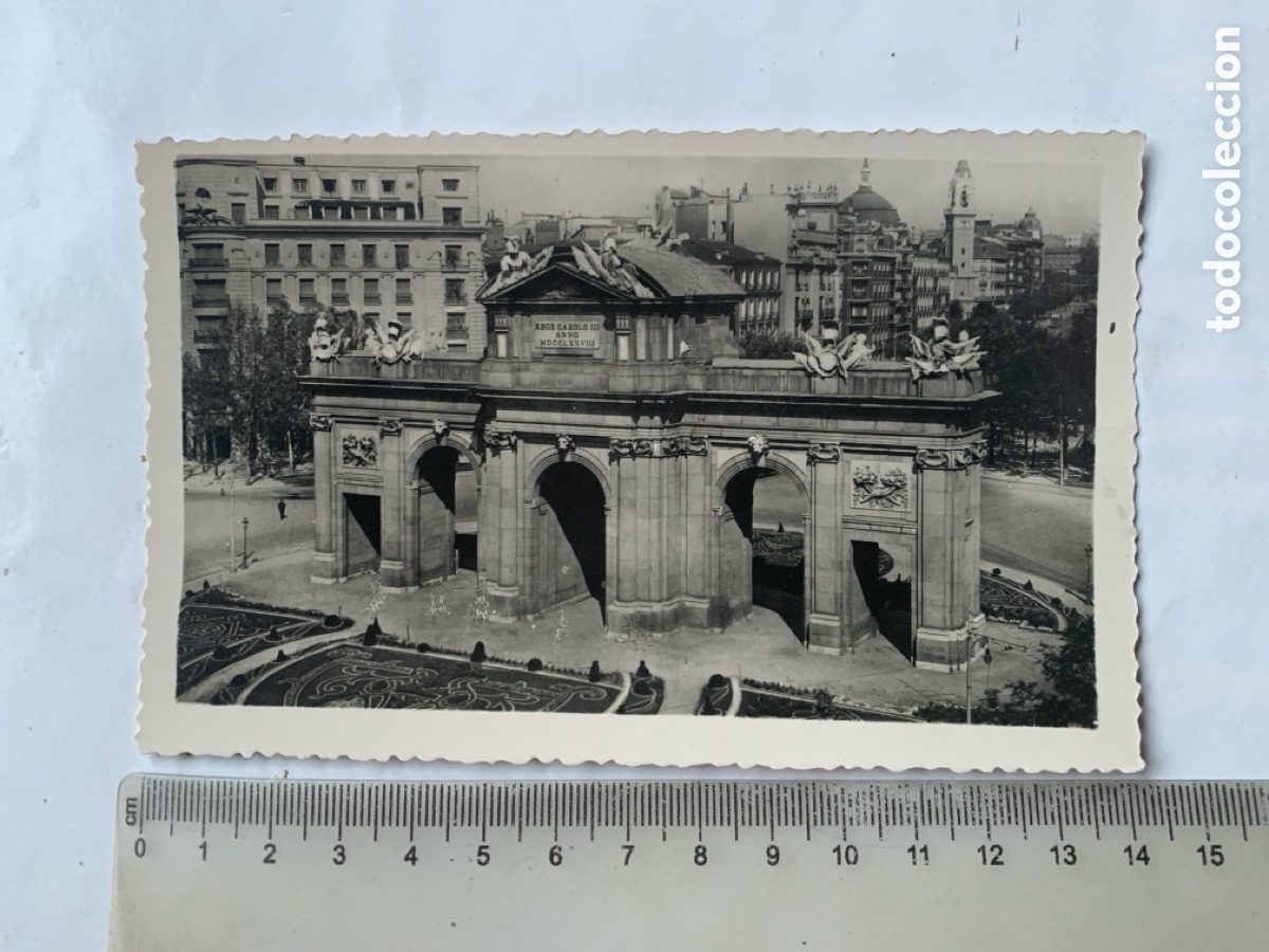 Postales: POSTAL. MADRID. PUERTA DE ALCAL&Aacute;. HAE. - Foto 1
