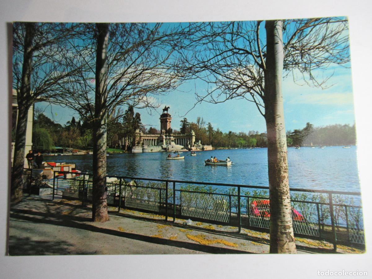 Postales: Madrid - Estanque del Retiro - Foto 1
