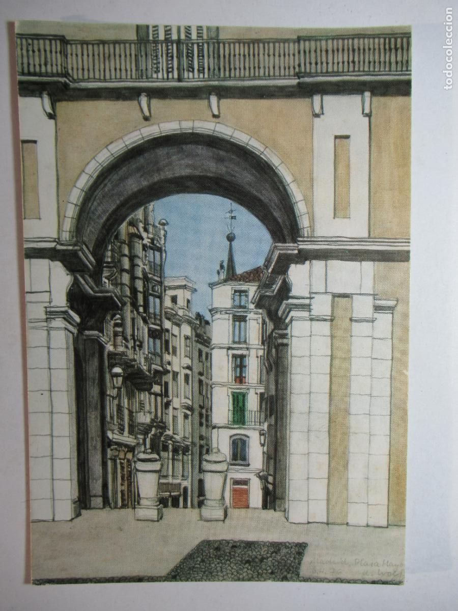 Postales: Madrid - Plaza Mayor - Foto 1