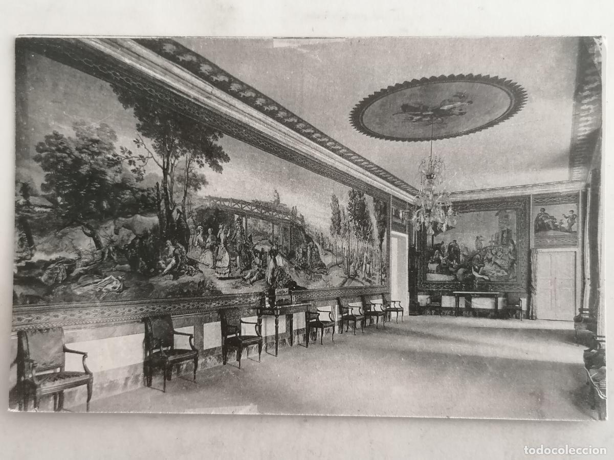 Postales: POSTAL EL ESCORIAL, REAL PALACIO COMEDOR, SIN CIRCULAR - Foto 1