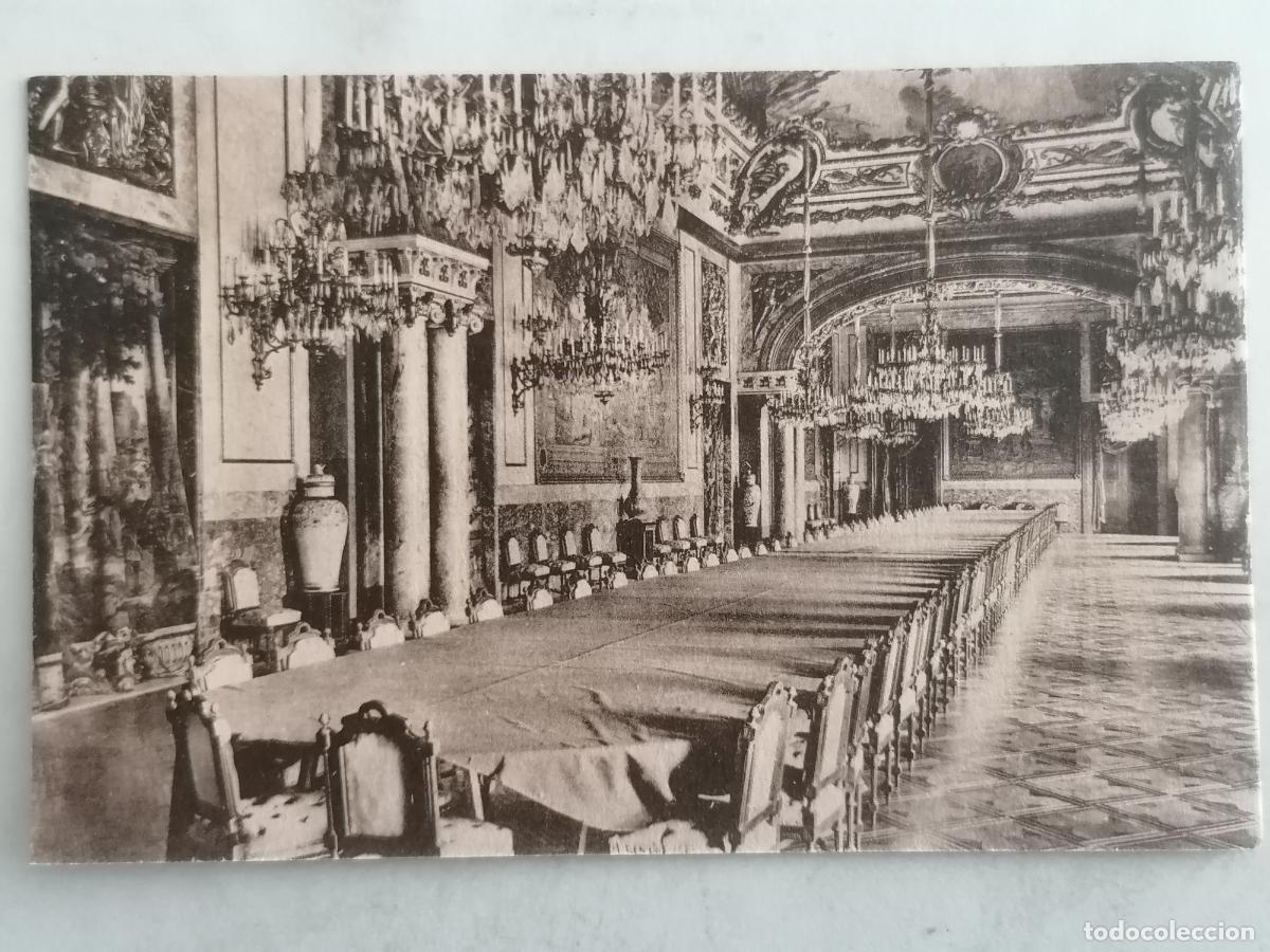 Postales: POSTAL PALACIO DE ORIENTE, COMEDOR DE GALA, SIN CIRCULAR