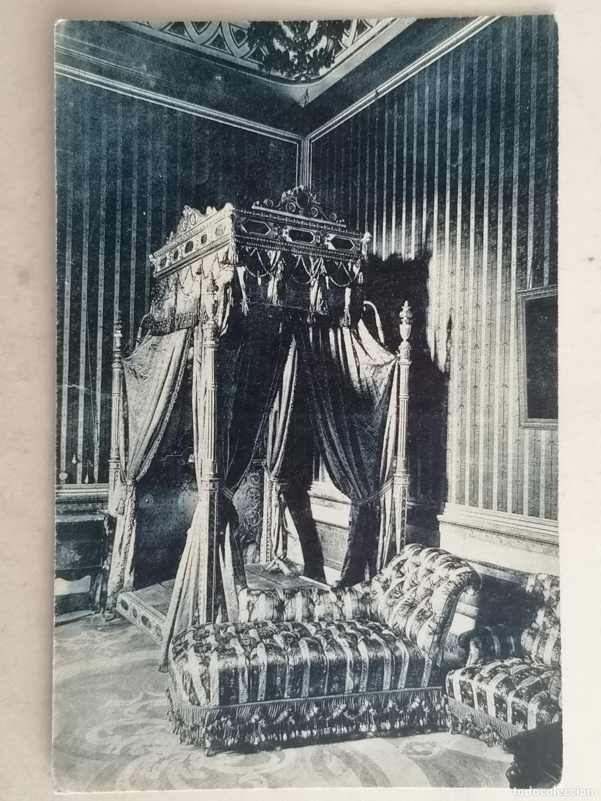 Postales: POSTAL PALACIO REAL, DORMITORIO DE SU MAJESTAD, SIN CIRCULAR