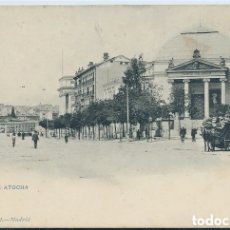 Postales: MADRID - PASEO DE ATOCHA - HAUSER Y MENET