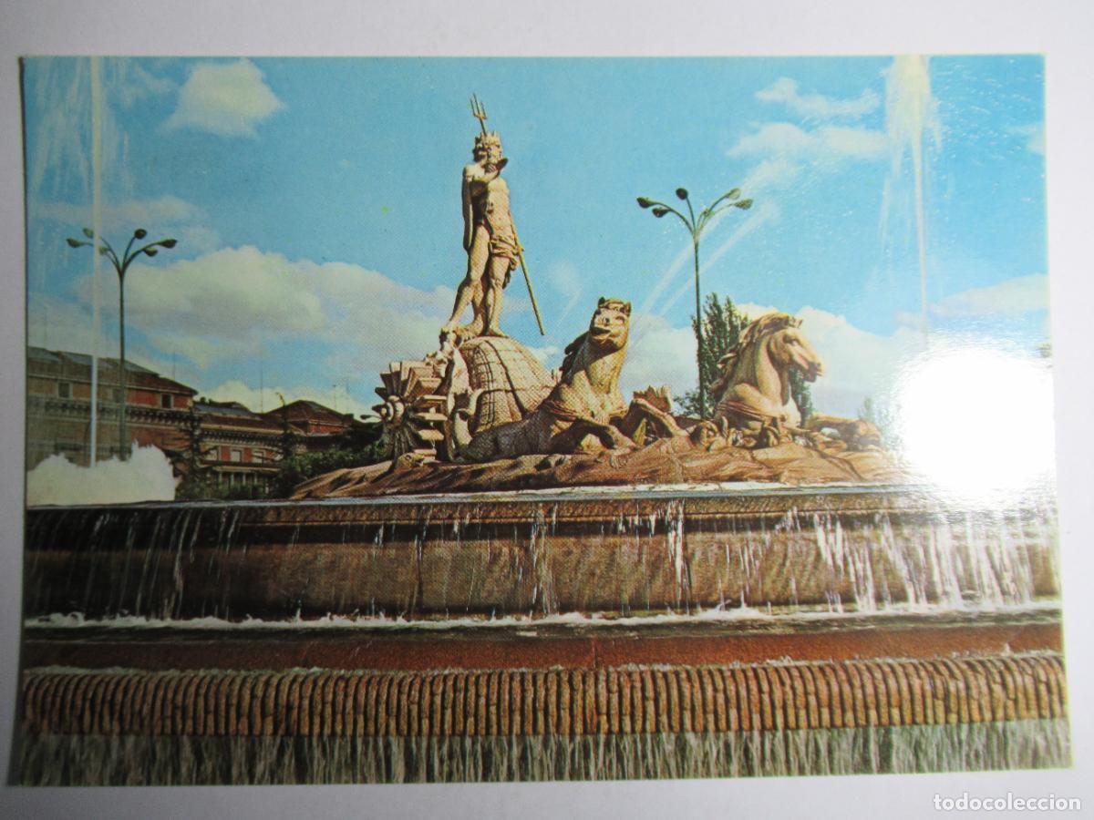 Postales: Madrid - Fuente de Neptuno - Foto 1