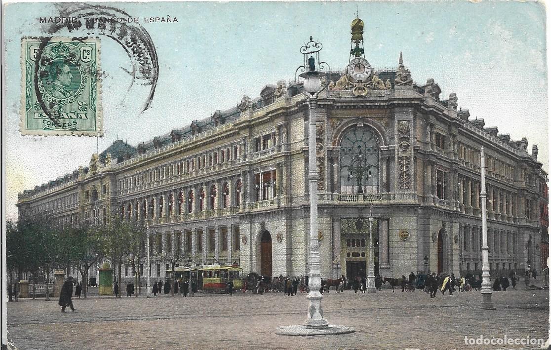 Postales: MADRID - BANCO DE ESPA&Ntilde;A - Foto 1
