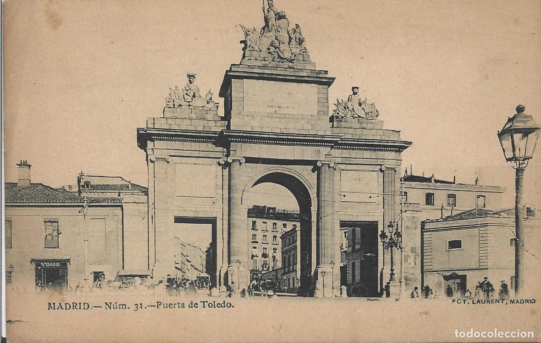 Postales: MADRID - PUERTA DE TOLEDO - Foto 1