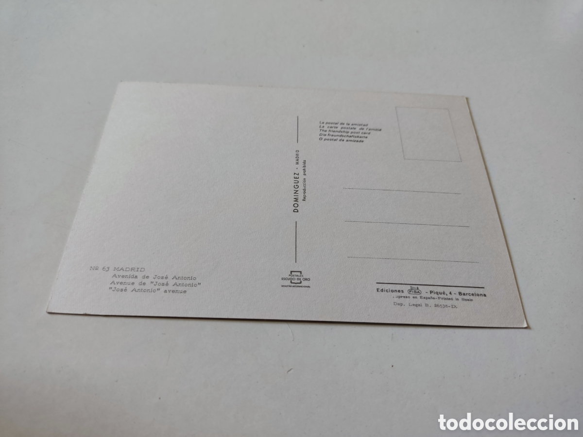 Postales: Postal Madrid - Foto 2