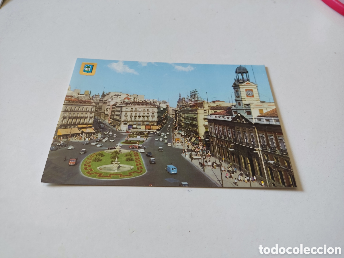 Postales: Postal Madrid puerta del Sol - Foto 1