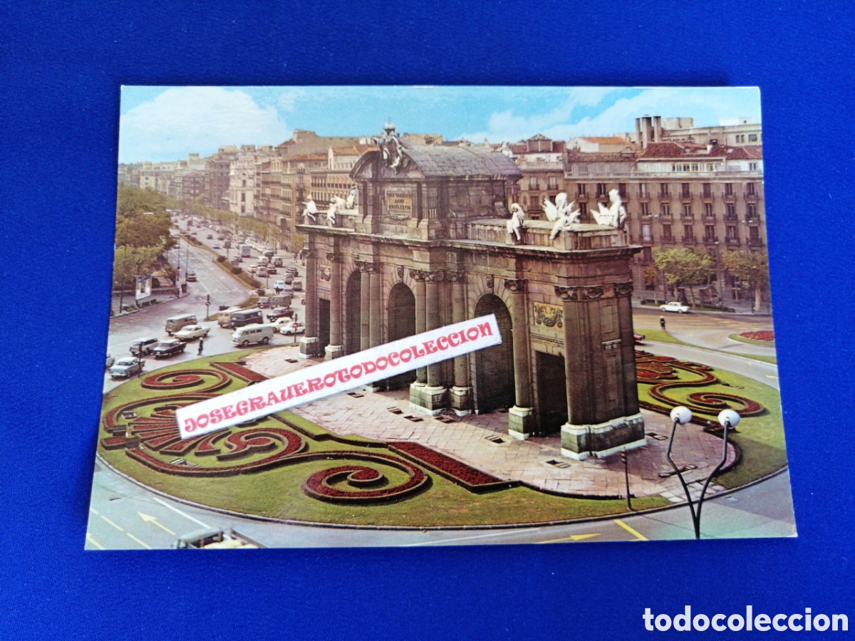 Postales: MADRID - PUERTA DE ALCAL&Aacute; - Foto 1