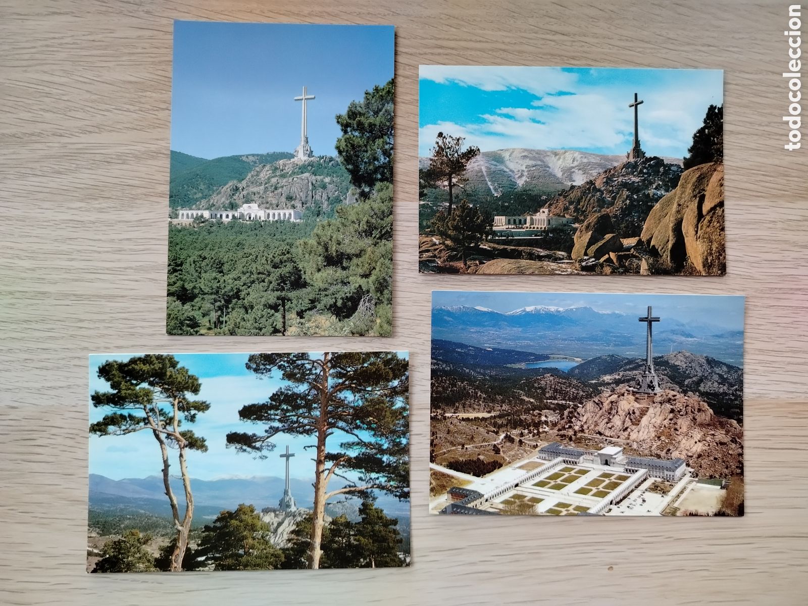 Postales: LOTE POSTALES VALLE DE LOS CAIDOS (MADRID) - Foto 1