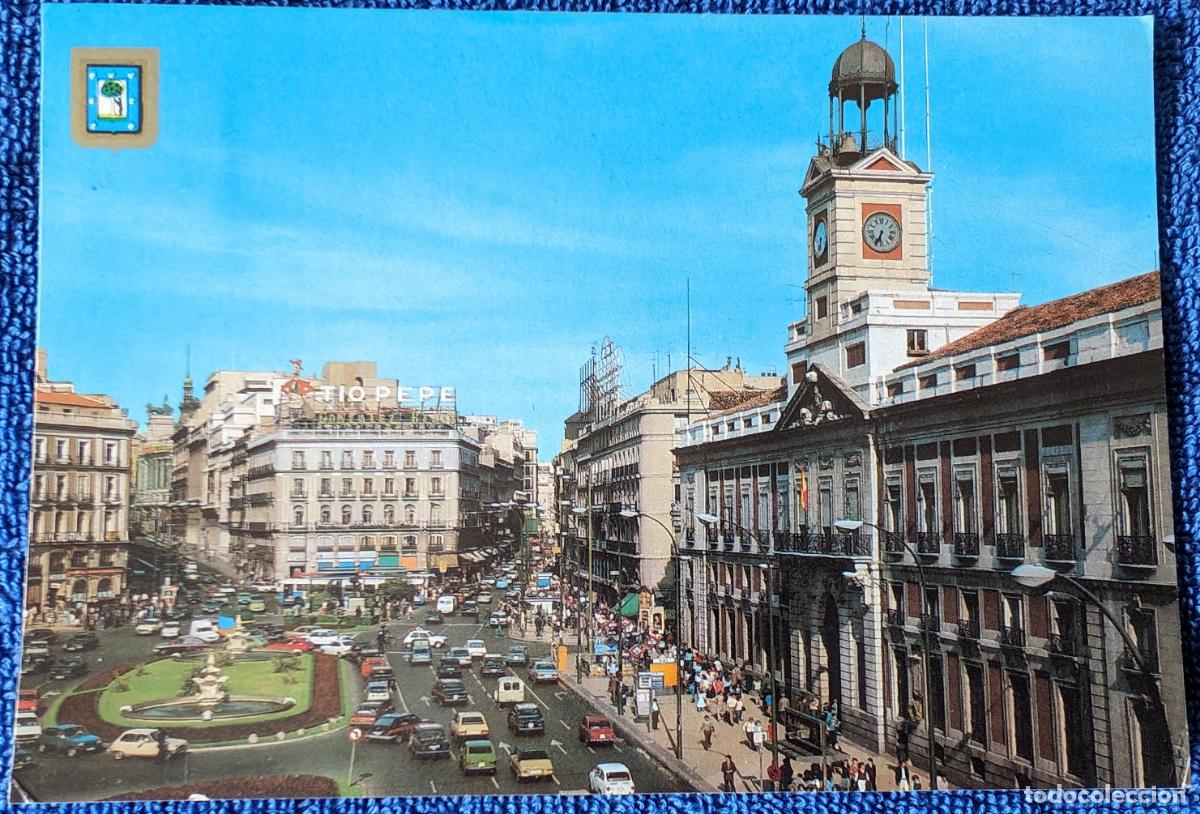 Postales: Postal circulada - Puerta del Sol - Madrid (1983) - Foto 1