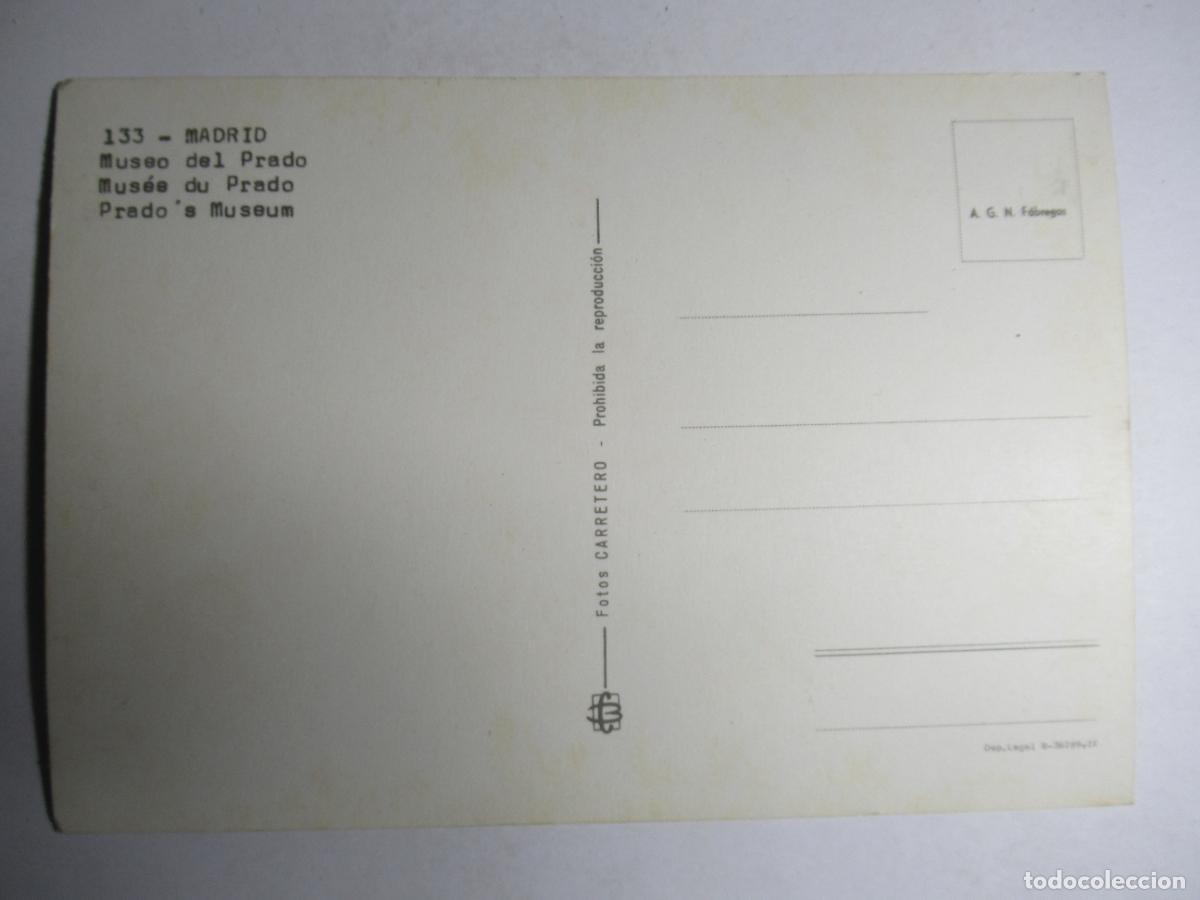 Postales: Madrid - Museo del Prado - Foto 2