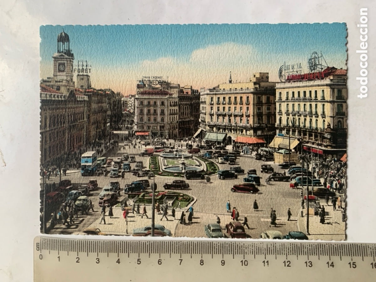 Postales: POSTAL. MADRID. LA PUERTA DEL SOL. - Foto 1