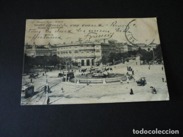 Postales: MADRID PLAZA DE CASTELAR - Foto 1