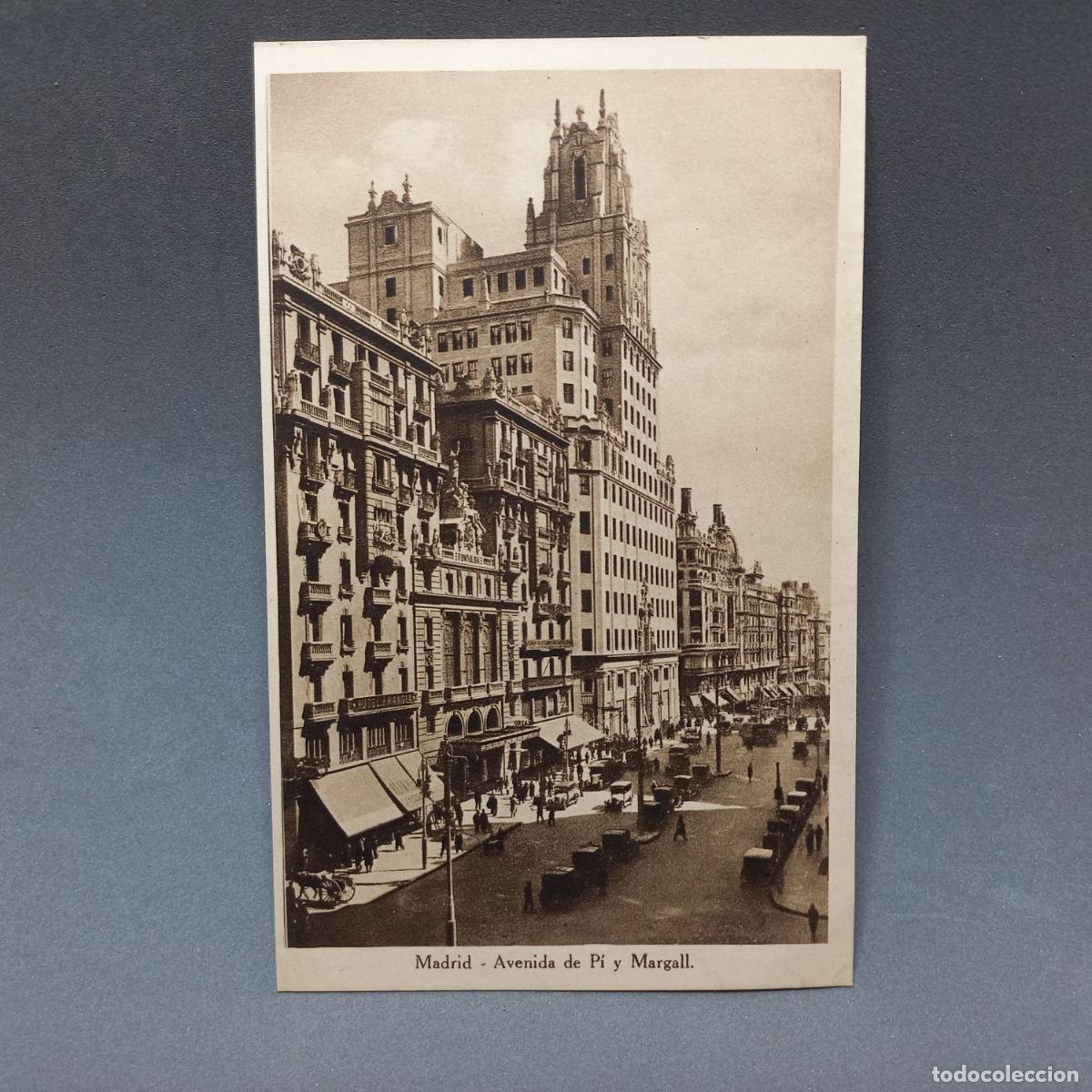 Postales: MADRID. Avenida de Pi y Margall - Foto 1