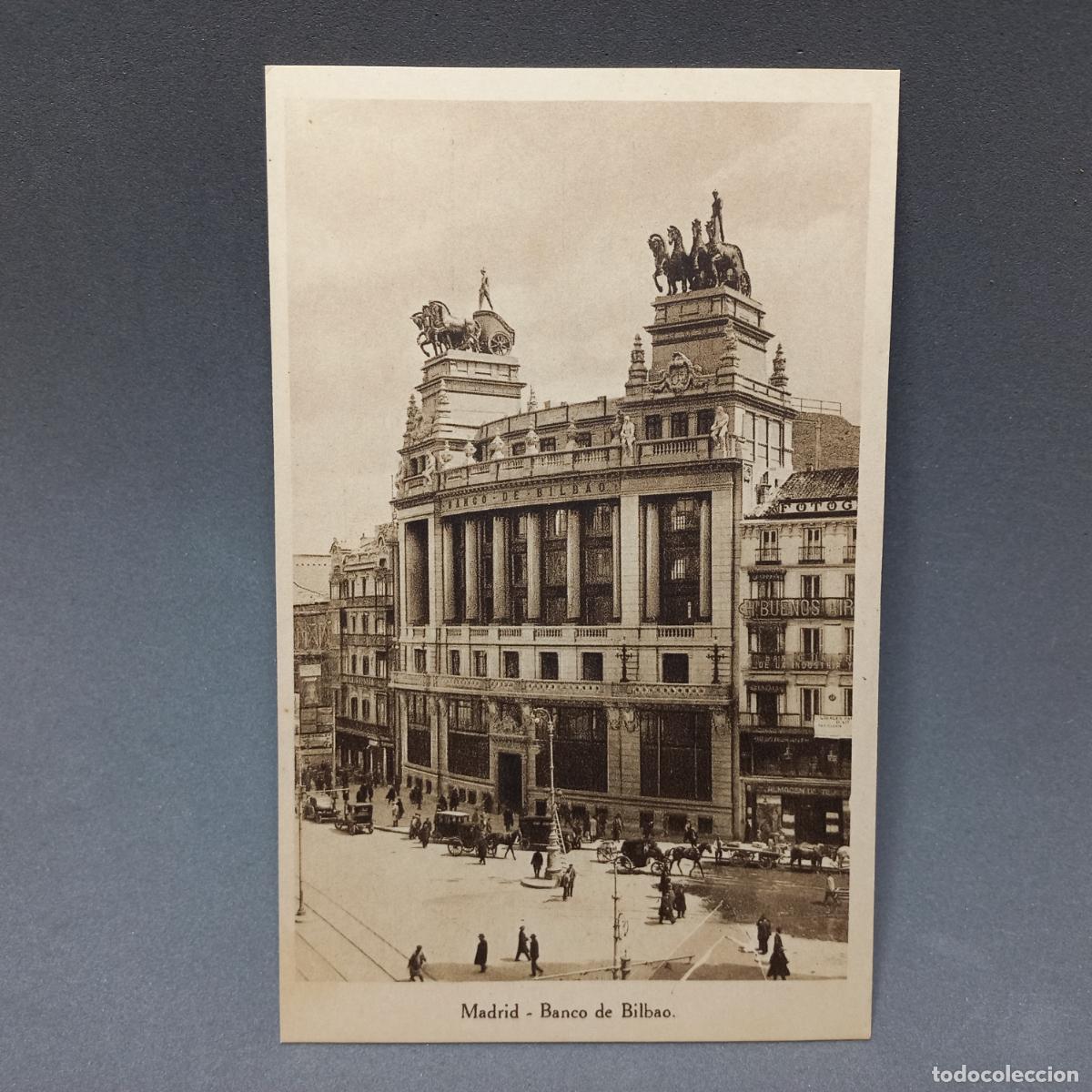 Postales: MADRID. Banco de Bilbao - Foto 1