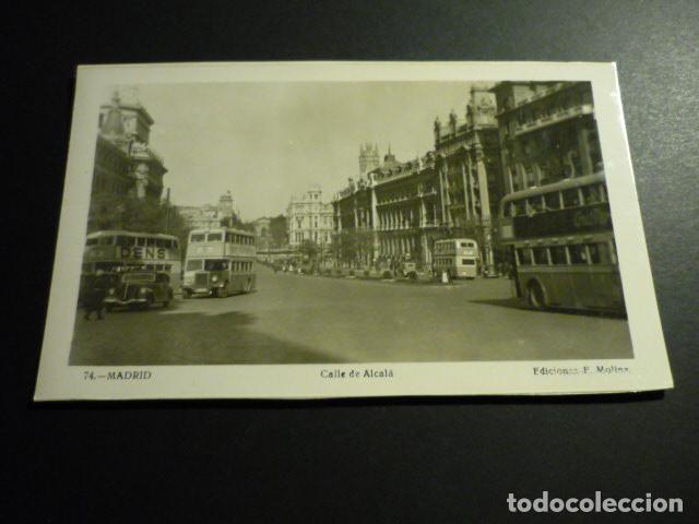 Postales: MADRID CALLE DE ALCALA - Foto 1