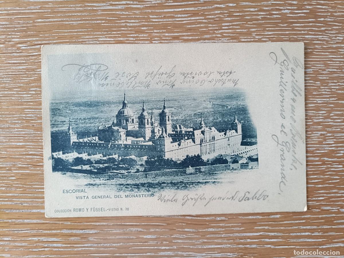 Postales: SRN POSTAL ESCORIAL MONASTERIO - ROMO Y F&Uuml;SSEL 70 - Foto 1