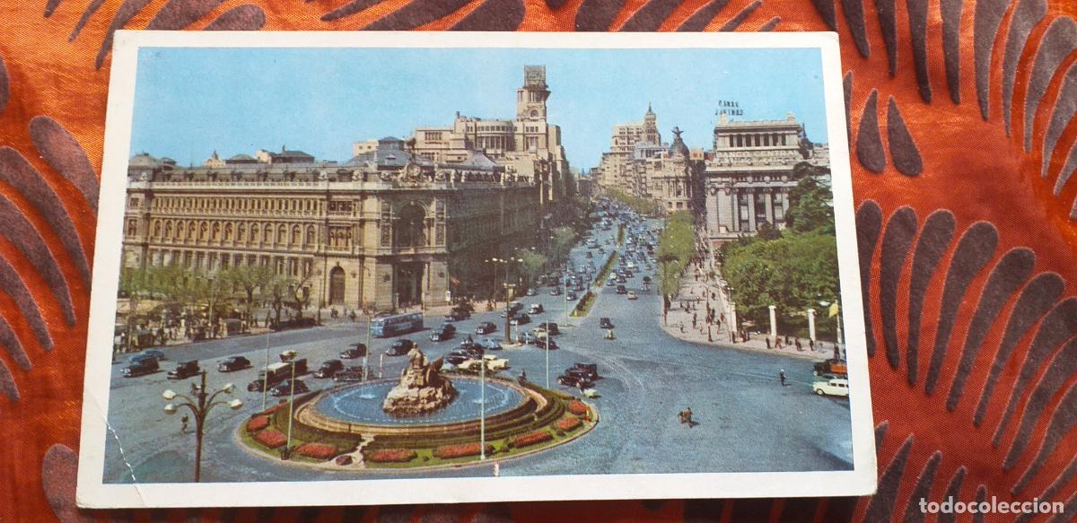Postkarten: MADRID-RV-IV-150X105mm.-NO ESCRITA-N&ordm;24-CIBELES Y CALLE ALCALA