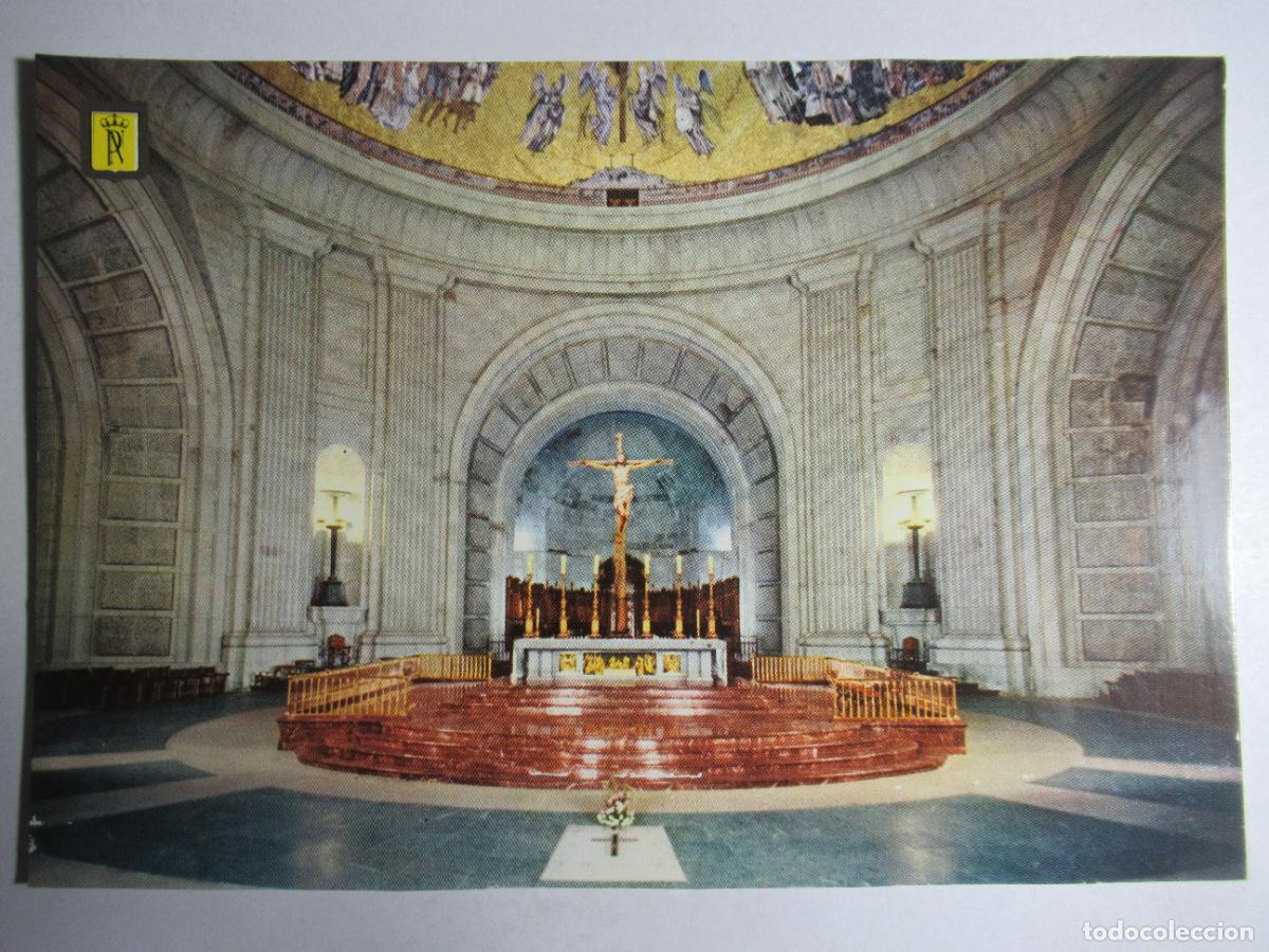 Postales: Santa Cruz del Valle de los Ca&iacute;dos - Cripta-Bas&iacute;lica. Altar Mayor - Foto 1