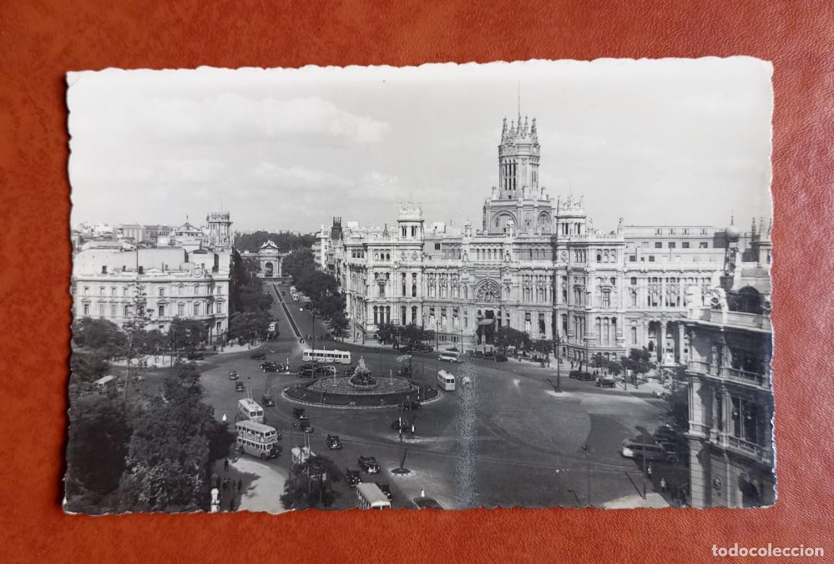 Postales: Madrid- plaza de la Cibeles - Foto 1