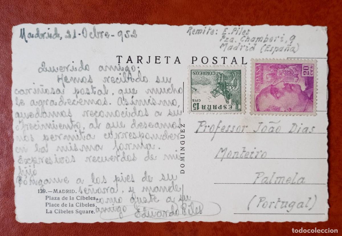 Postales: Madrid- plaza de la Cibeles - Foto 2