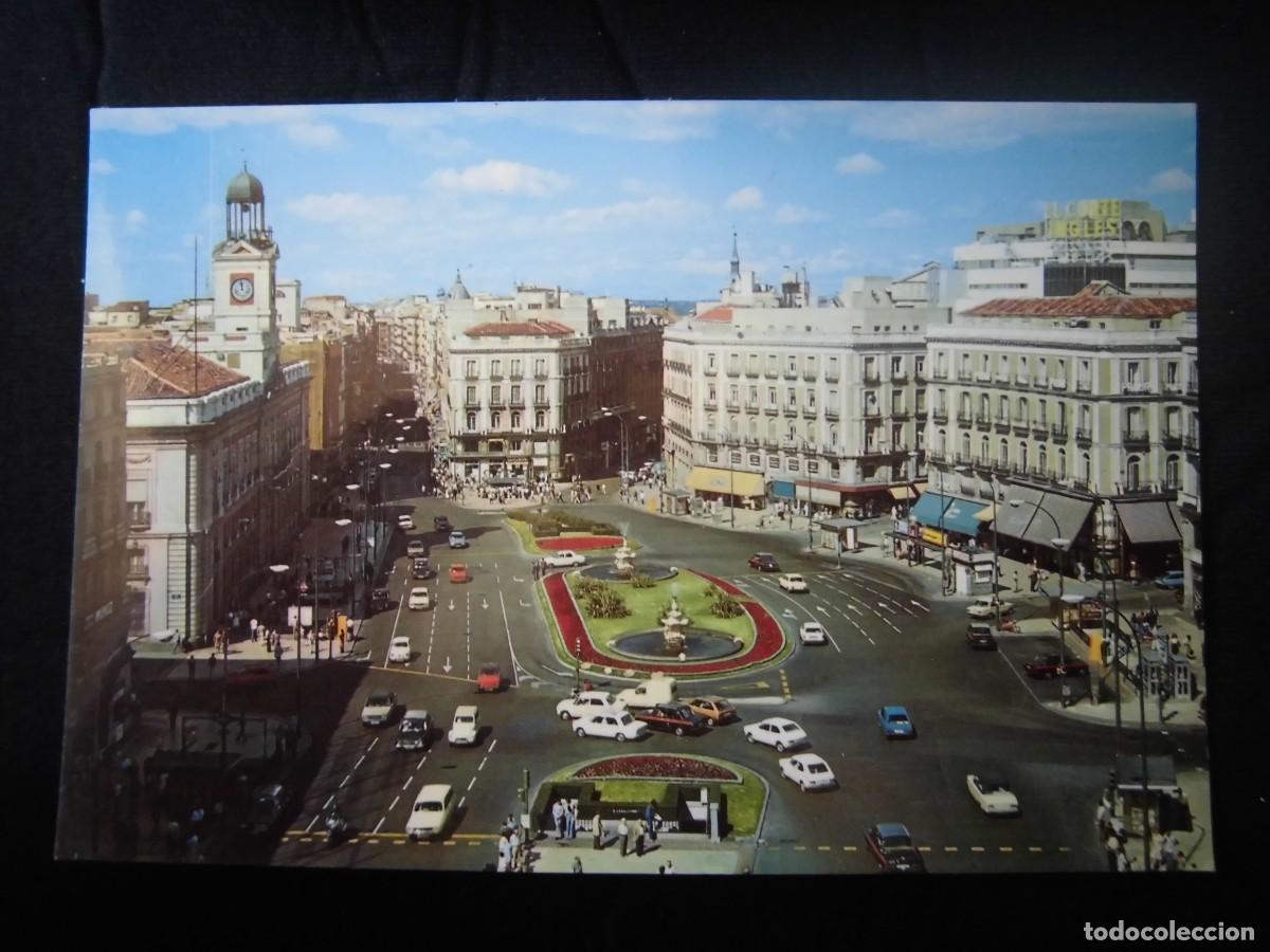 Postales: POSTAL MADRID PUERTA DEL SOL - Foto 1