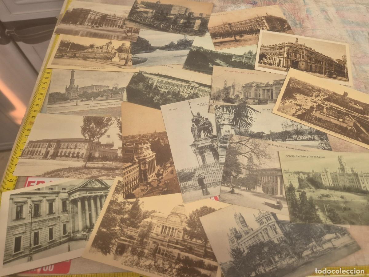 Postales: Lote 75 postales antiguas de madrid - Foto 4