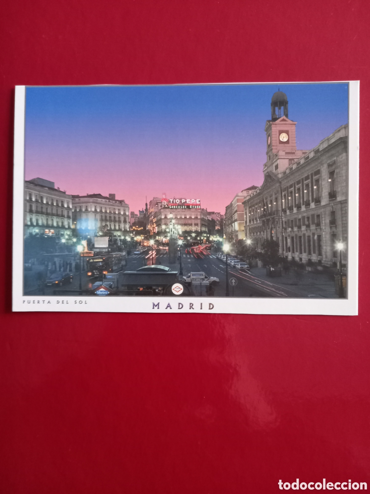 Postales: POSTAL SIN CIRCULAR - MADRID, PUERTA DEL SOL - Foto 1