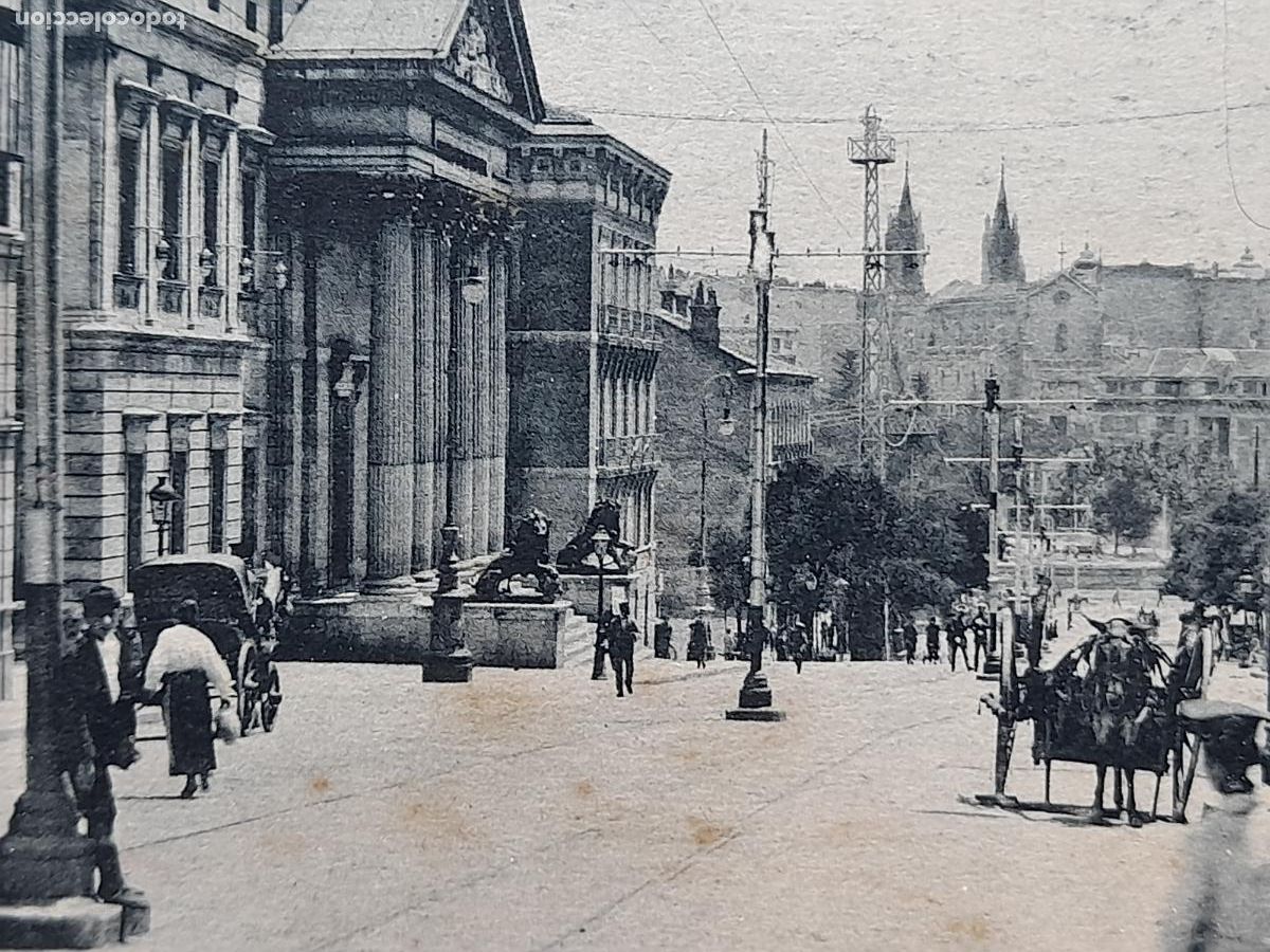 Postales: Madrid. Carrera de San Jer&oacute;nimo. - Foto 2