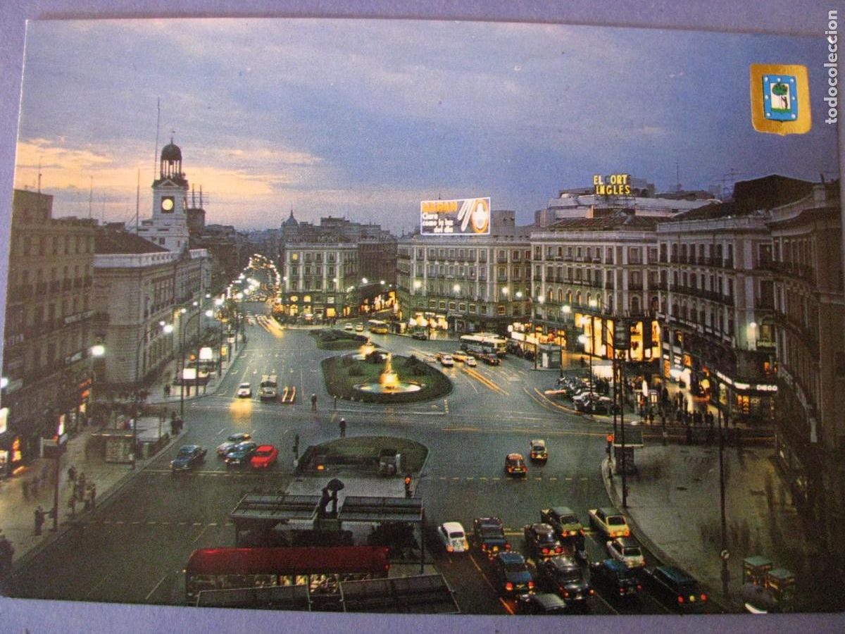 Postales: POSTAL DE MADRID. PUERTA DEL SOL. DOMINGUEZ. 5 - Foto 1