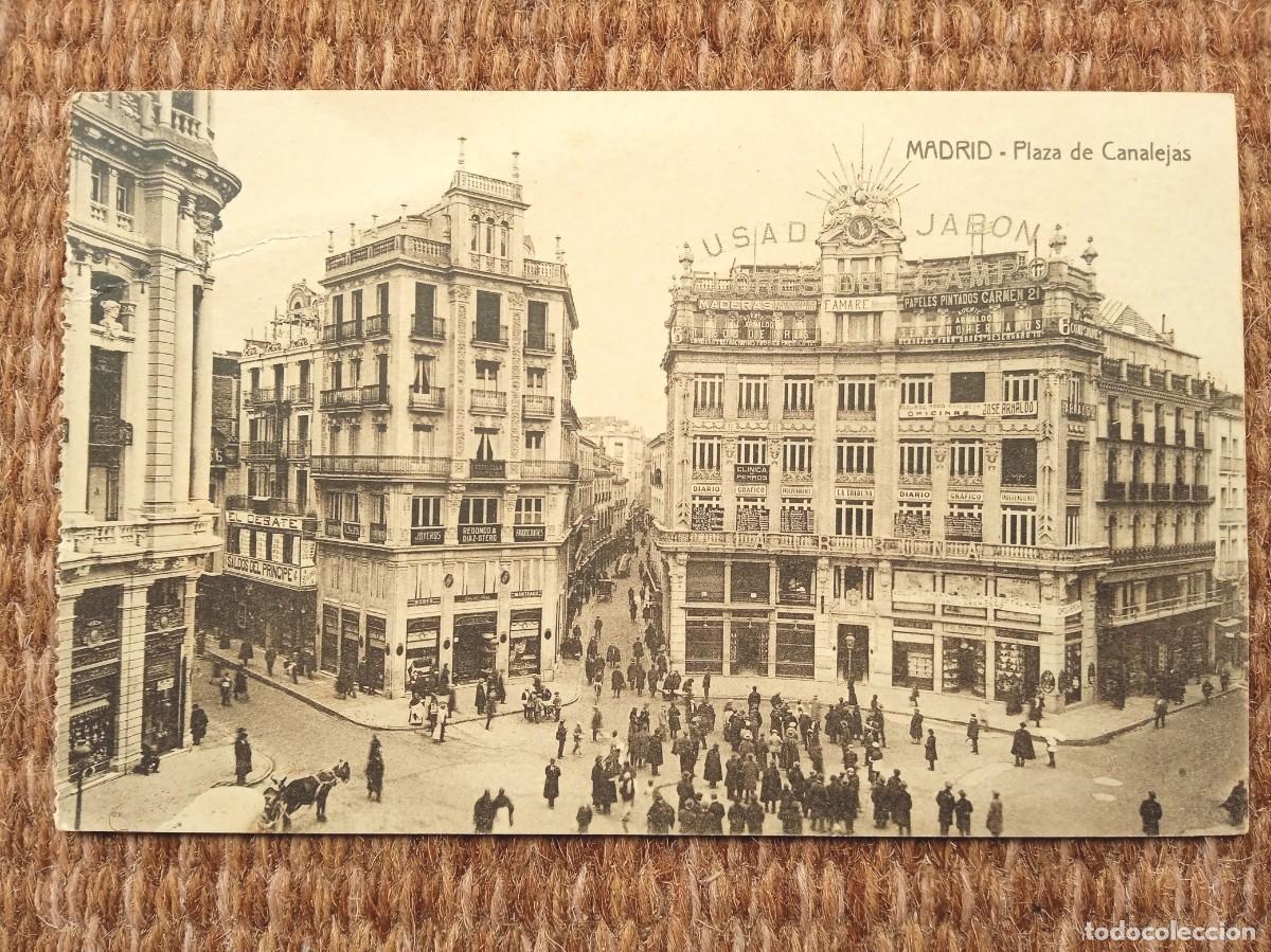 Postales: MADRID - PLAZA DE CANALEJAS - Foto 1