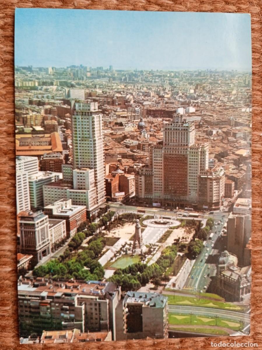 Postales: MADRID - PLAZA DE ESPA&Ntilde;A - ED. PERLA - Foto 1