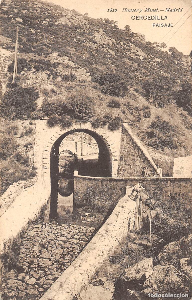 Postales: CERCEDILLA.- PAIASJE - Foto 1