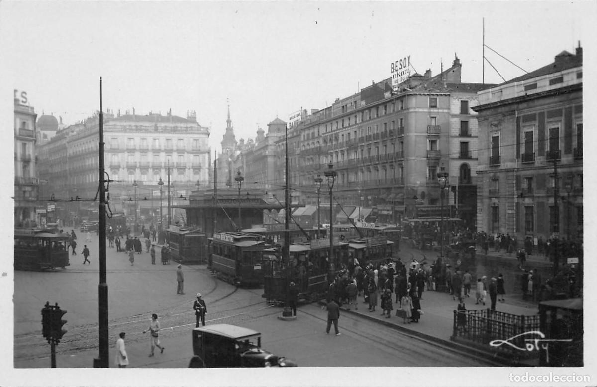 Postales: MADRID.- PUERTA DEL SOL - Foto 1
