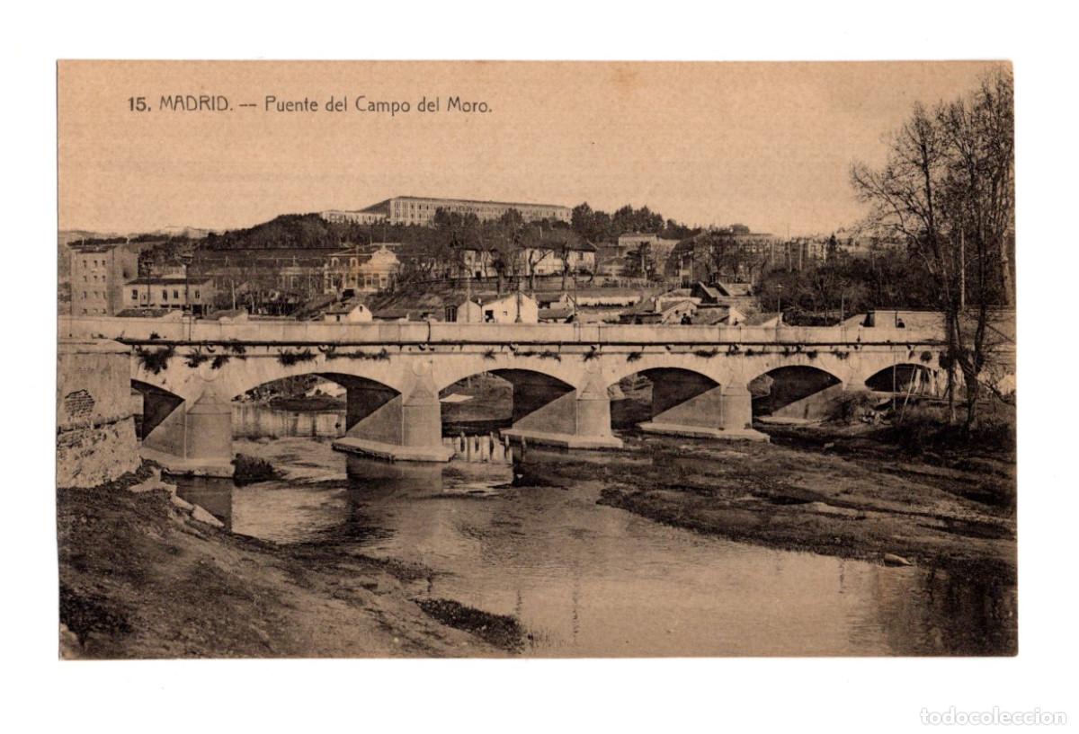 Postales: MADRID.- PUENTE DEL CAMPO DEL MORO. - Foto 1