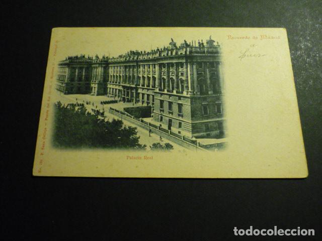 Postales: MADRID PALACIO REAL SIN DIVIDIR - Foto 1