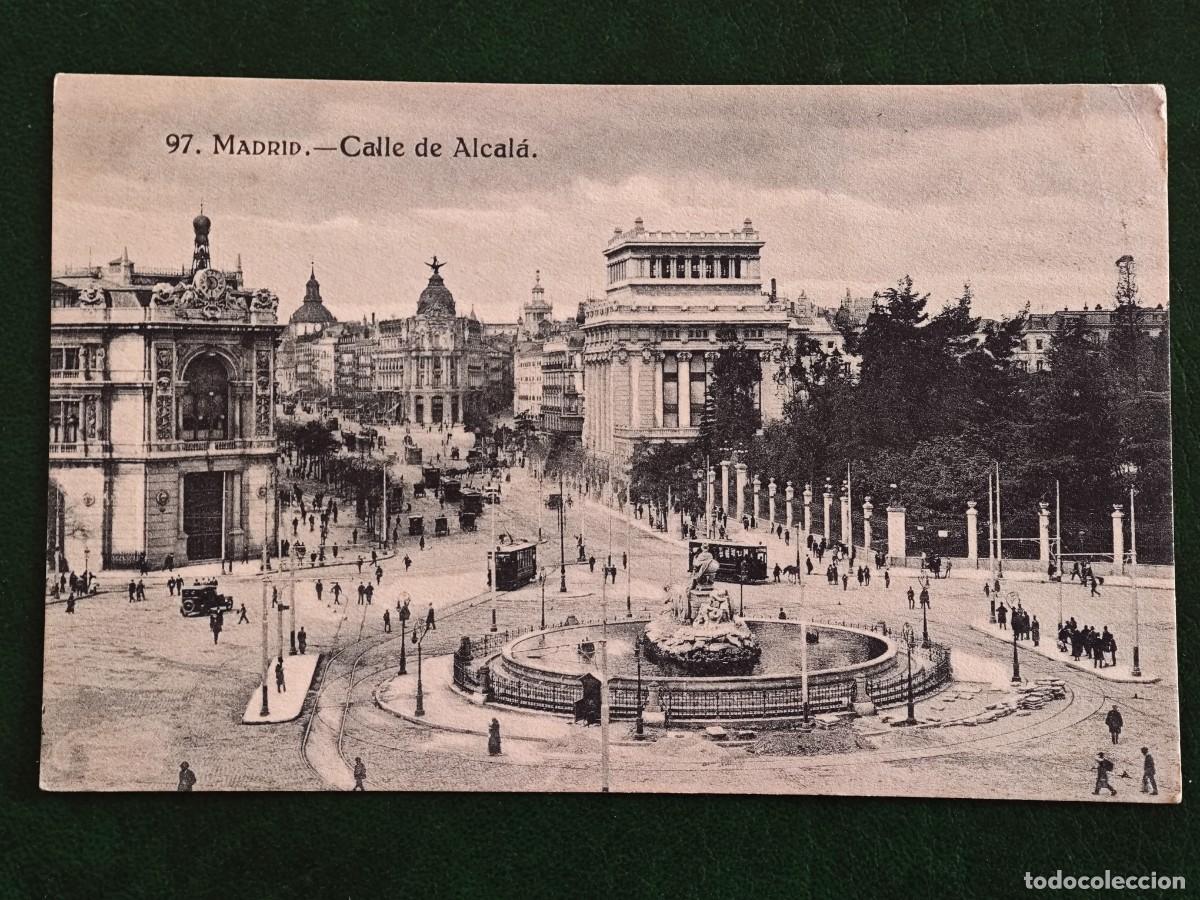 Postales: Postal Madrid Calle de Alcal&aacute; - Foto 1