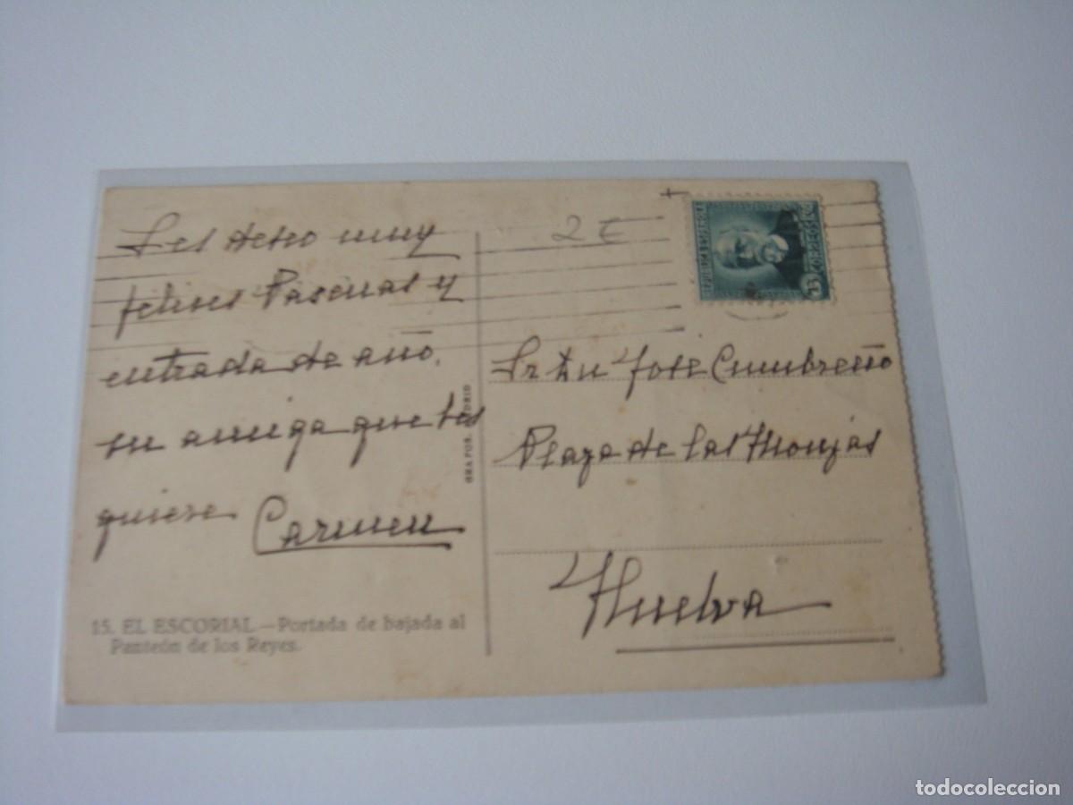 Postales: POSTAL MONASTERIO DEL ESCORIAL - Foto 2