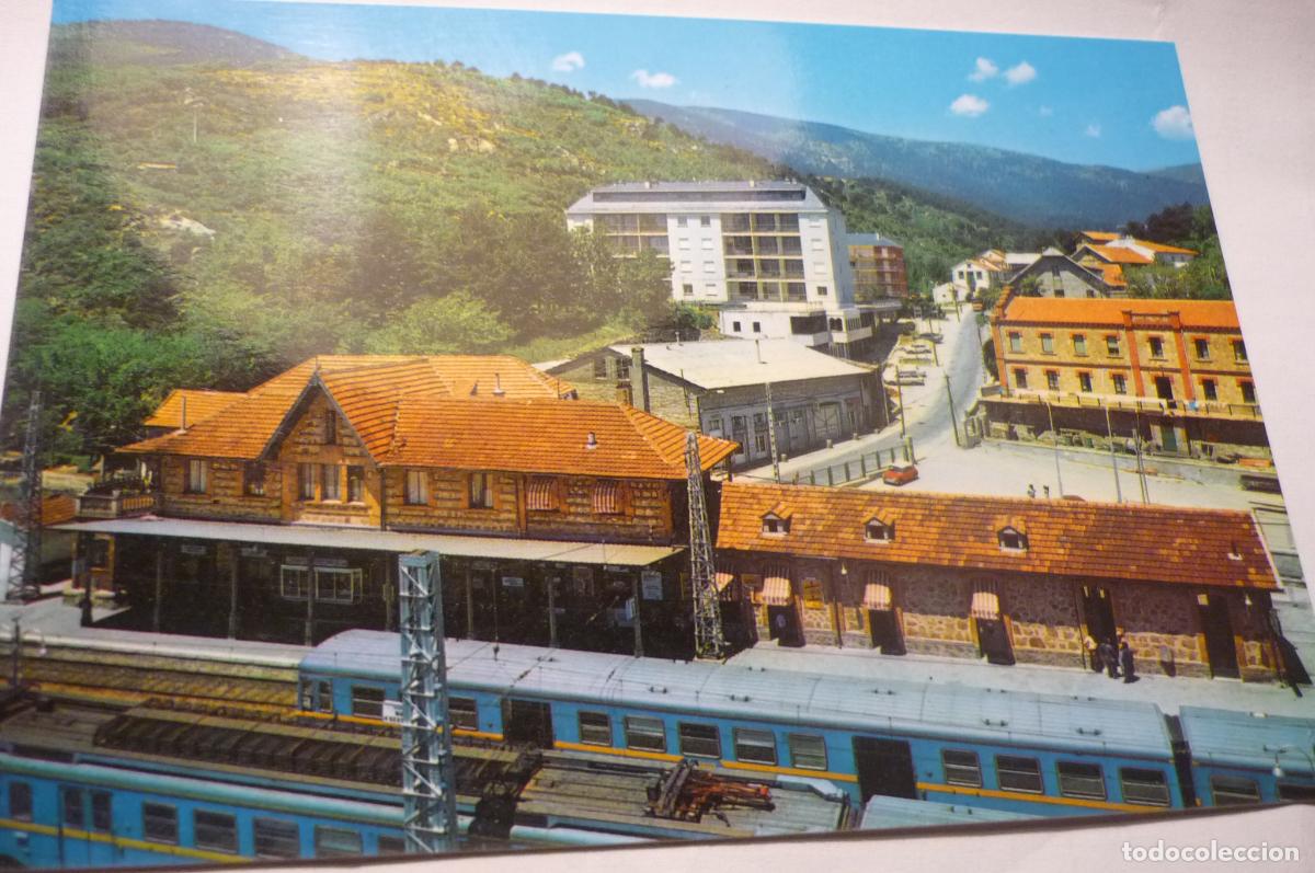 Postales: postal cercedilla renfe cafeteria cm - Foto 1