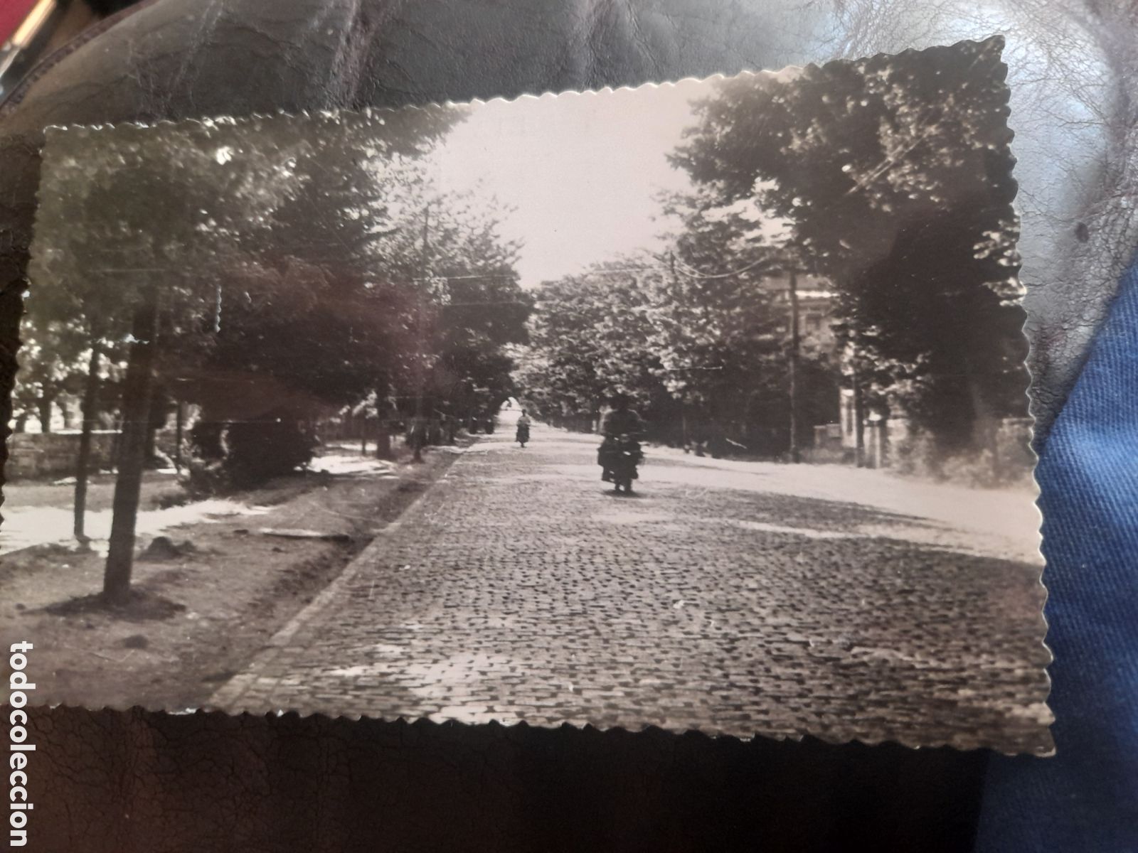 Postcards: Antigua postal fotogr&aacute;fica, Guadarrama, Avenida del General&iacute;simo