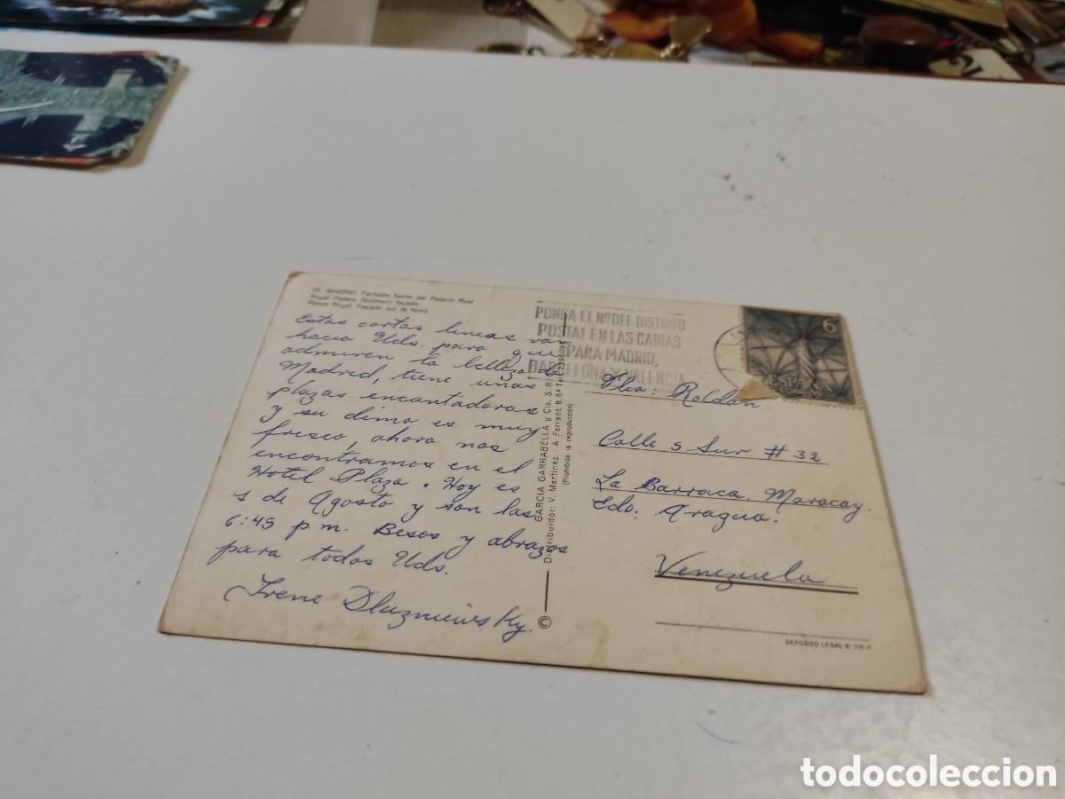 Postales: Postal Madrid Palacio Real - Foto 2