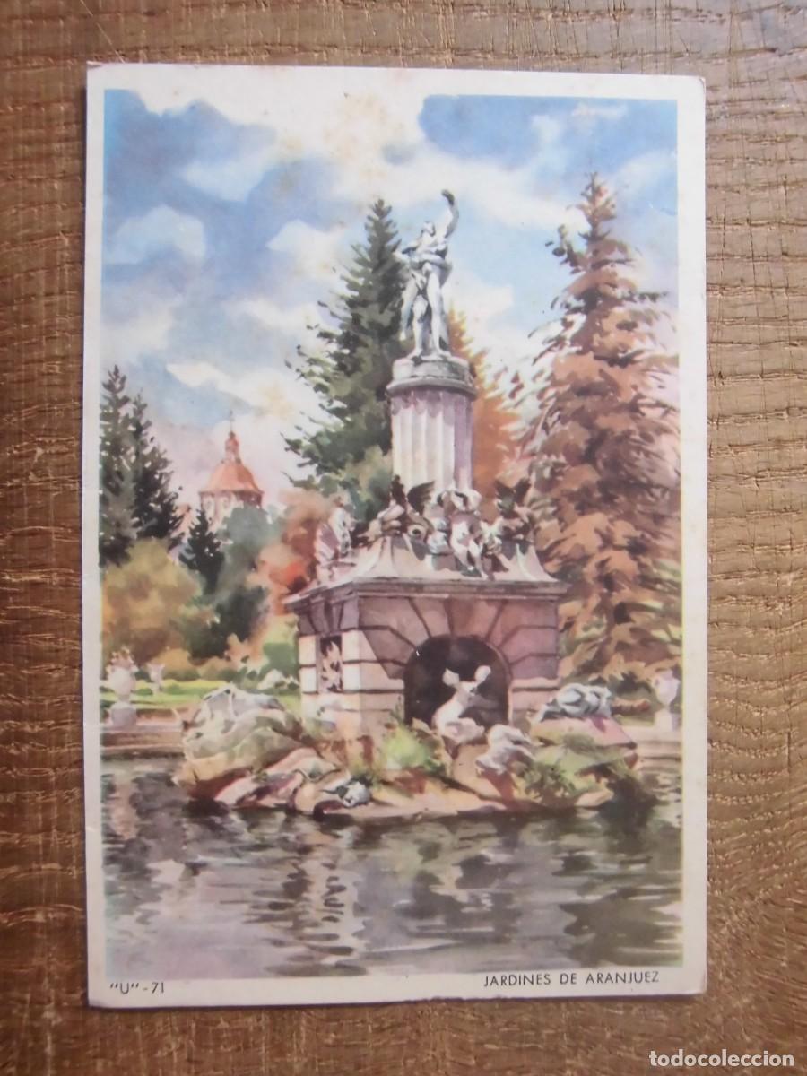 Postales: POSTAL JARDINES DE ARANJUEZ MADRID - Foto 1