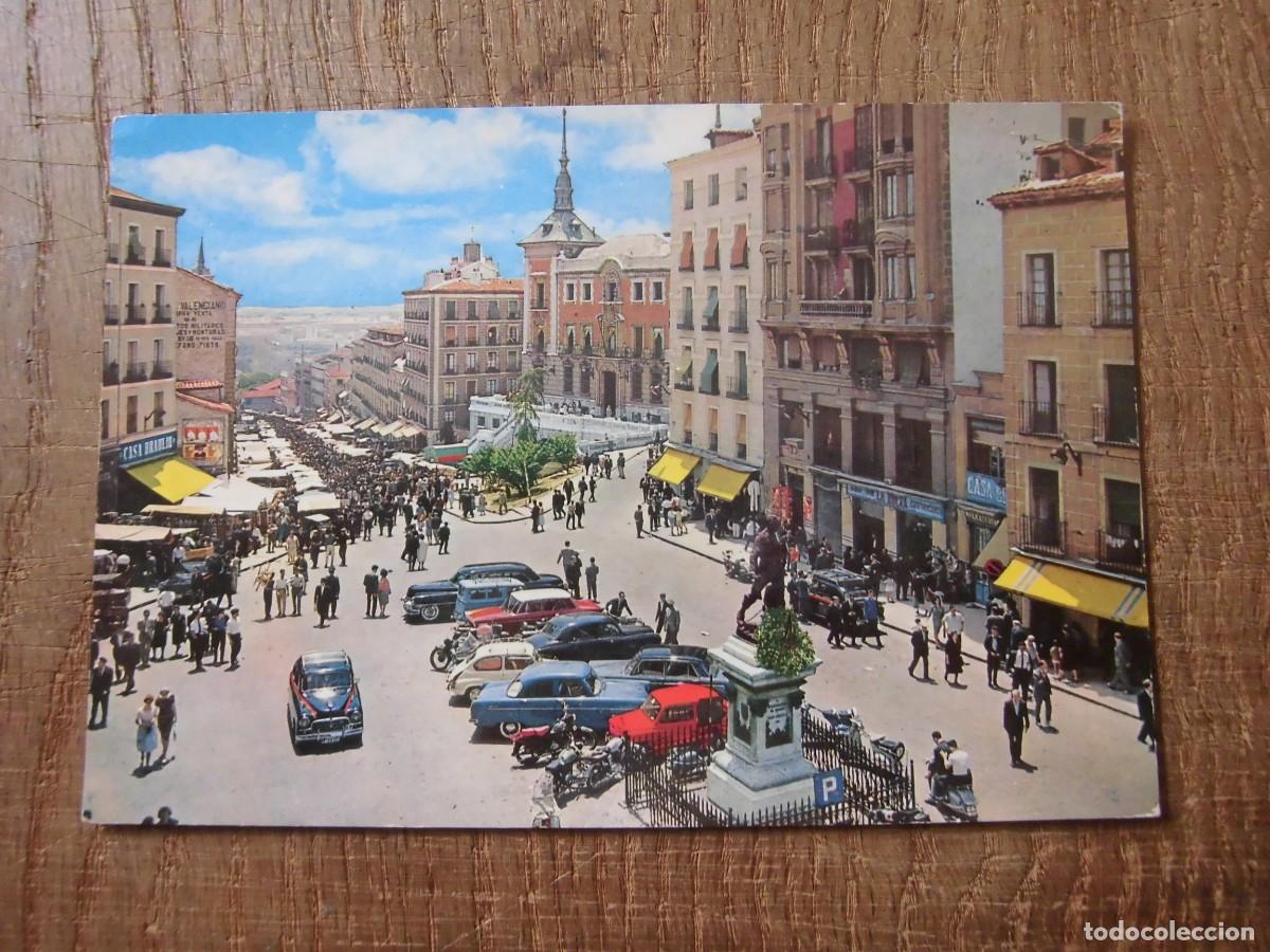 Postales: POSTAL MADRID EL RASTRO BEASCOA - Foto 1