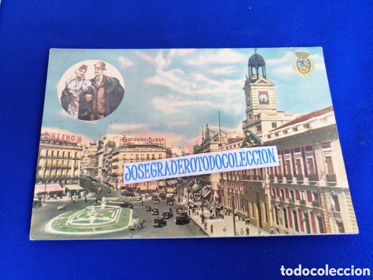 Postales: MADRID PUERTA DEL SOL - Foto 1