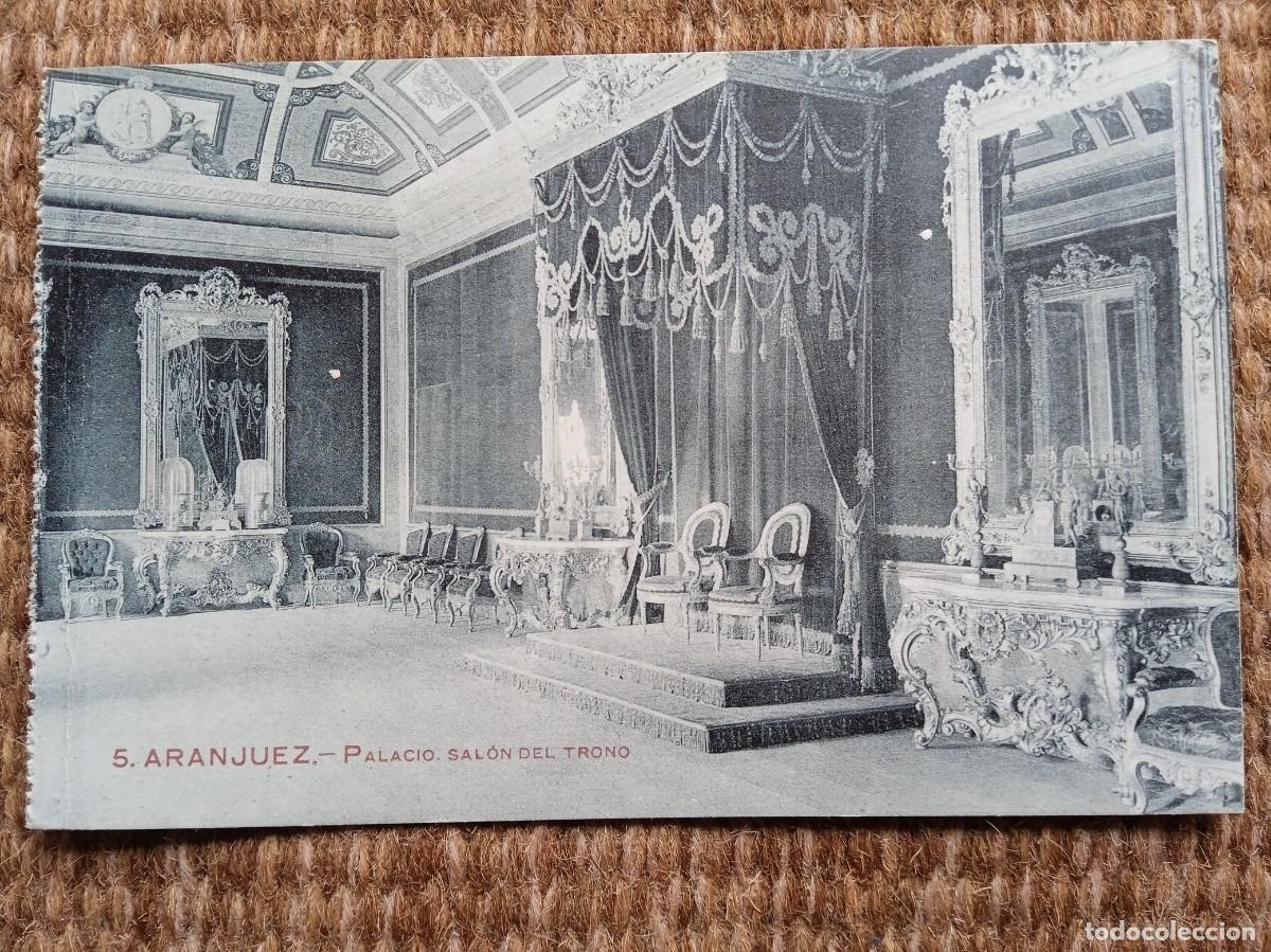 Postales: ARANJUEZ - PALACIO, SALON DEL TRONO - Foto 1