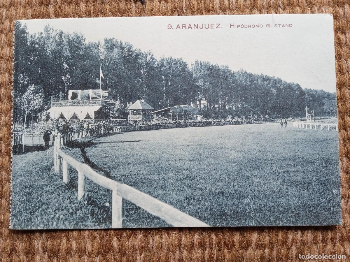 Postales: ARANJUEZ - HIPODROMO, EL STAND - Foto 1